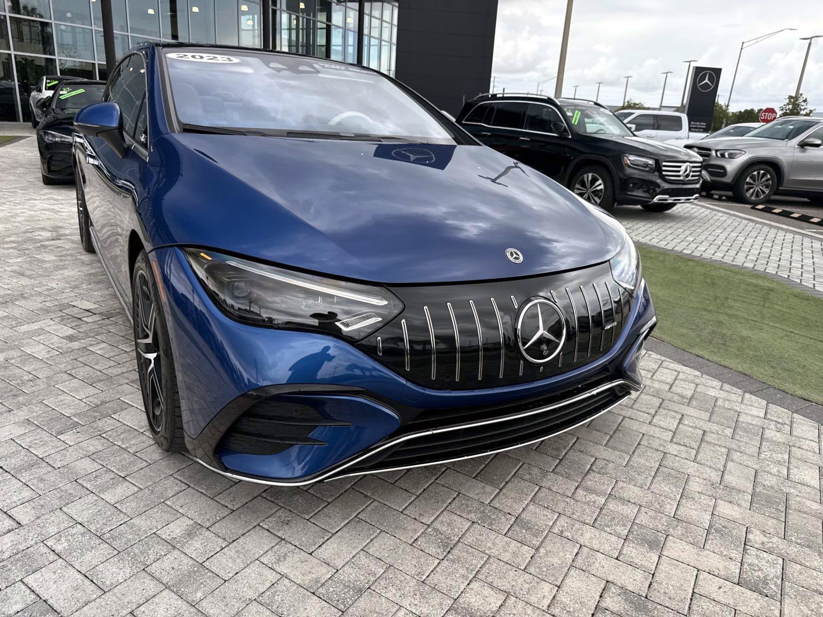 Certified Used 2023 Starling Blue Metallic Mercedes-Benz Base image 8
