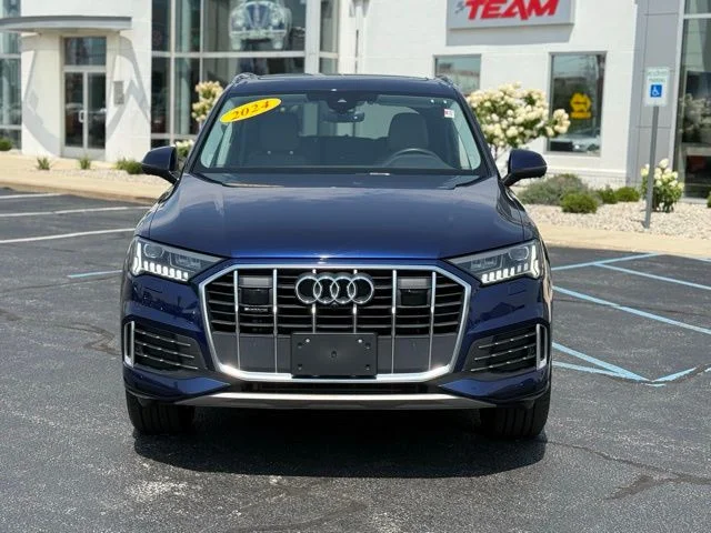 Used 2024 Blue Audi 45 Premium Plus image 2