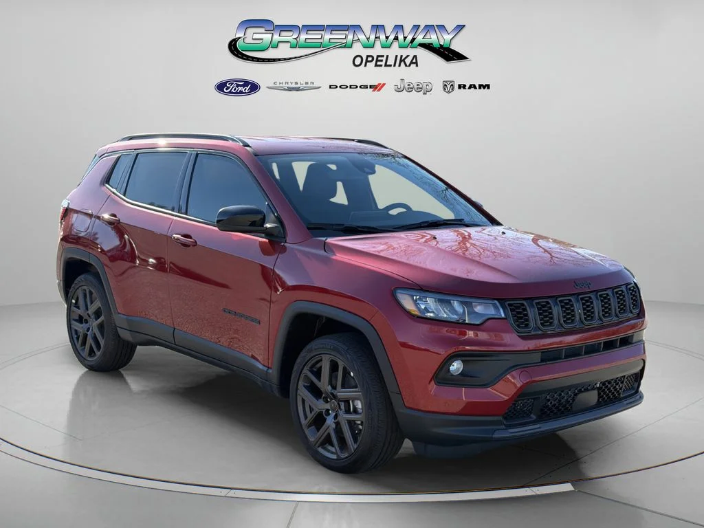 New 2026 Red Hot Pearlcoat Jeep Latitude image 1