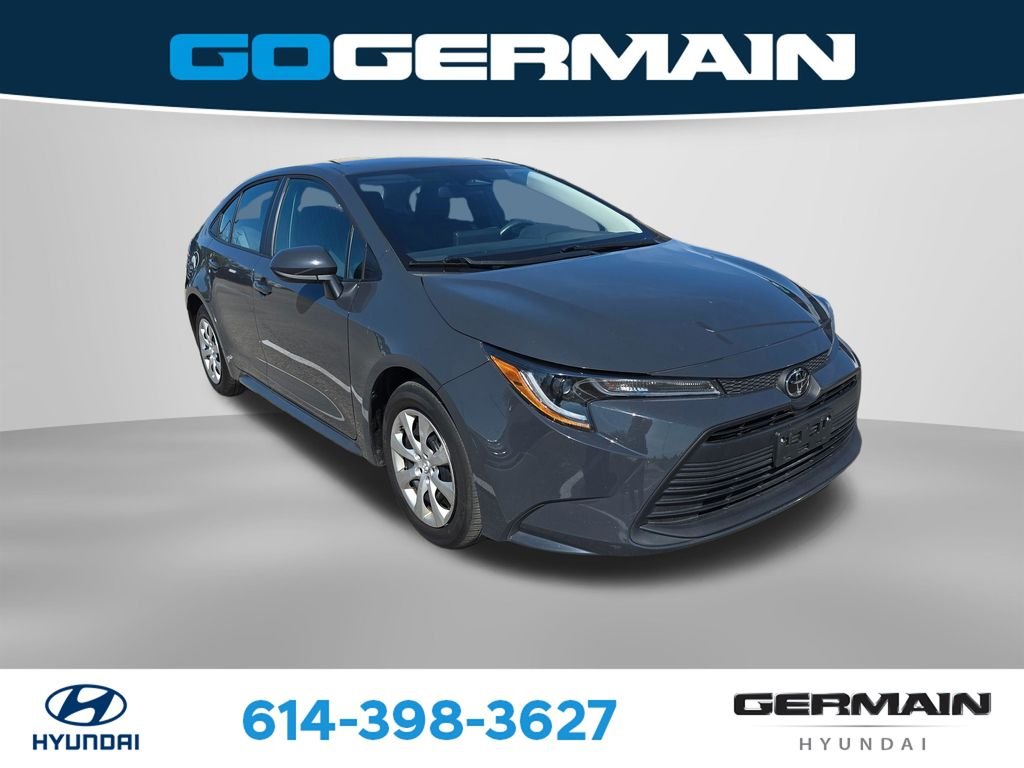 Used 2025 Black Toyota LE image 1