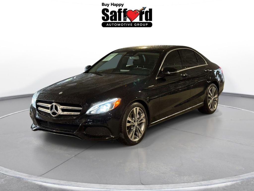 Used 2017 Black Mercedes-Benz C 300 image 1