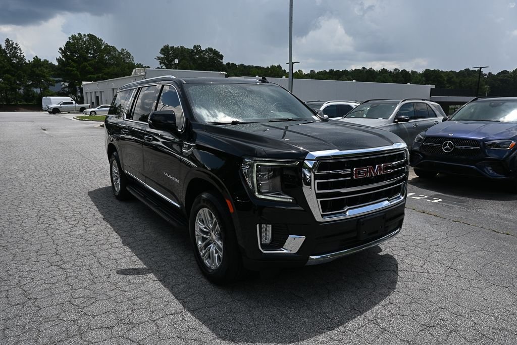Used 2021 Black GMC SLT image 24
