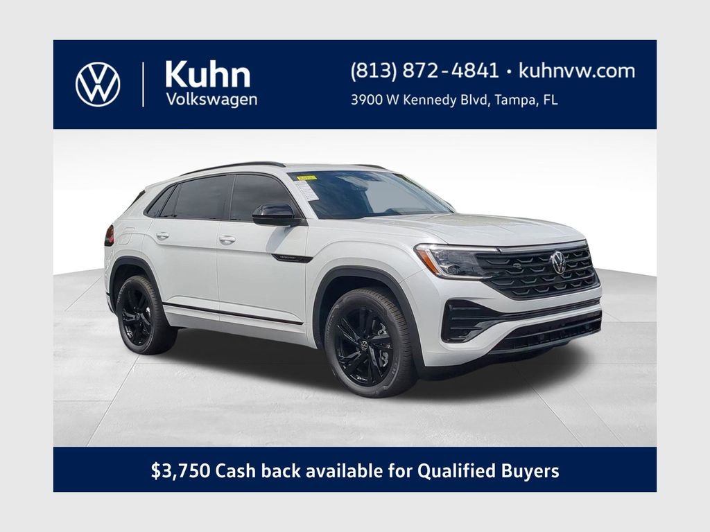 New 2026 White/off-white Volkswagen 2.0T SEL R-Line Black image 1