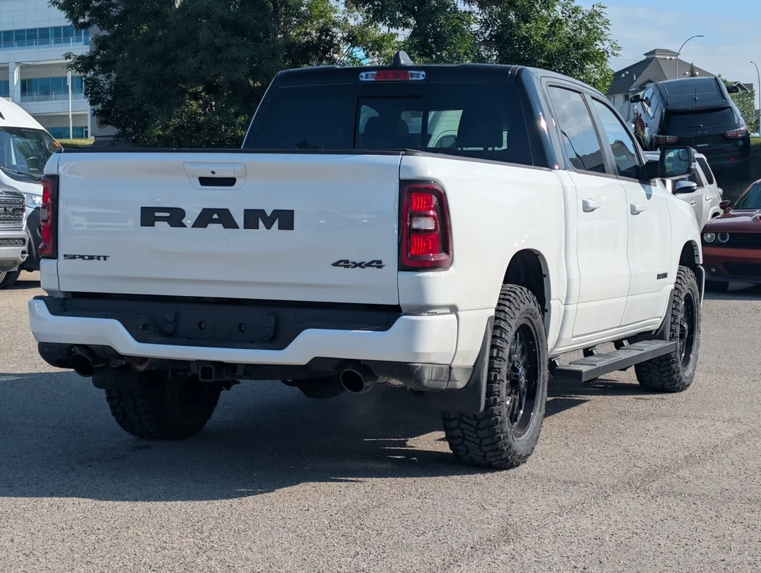 New 2026 White RAM Sport - - 4x4 - 2in Level Kit - Radar Renegade RT Tires on Tis Offroad Wheels - T. Cover & More! image 8