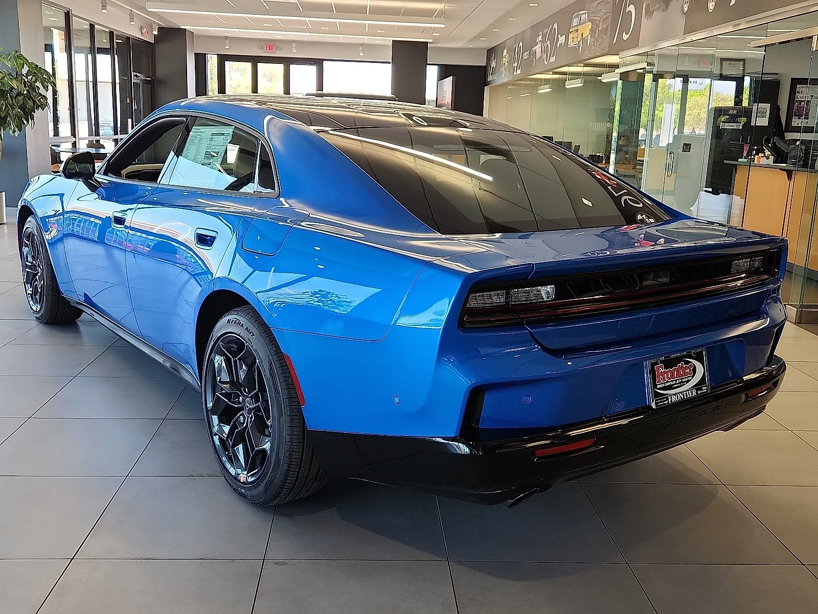 New 2026 Bludicrous  Paint Dodge R/T 4-DOOR AWD image 3