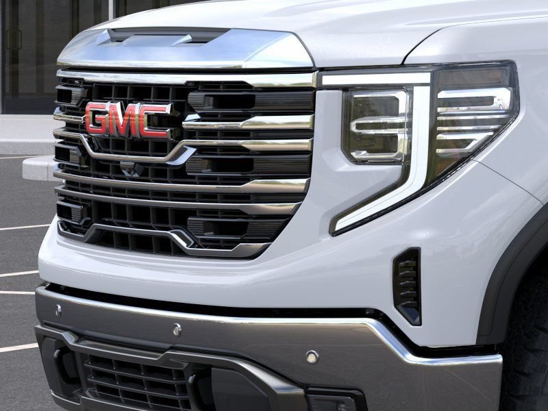 New 2026 Glacier White Tricoat GMC SLT image 13