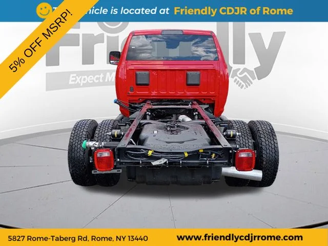 New 2026 Flame Red Clear-Coat Exterior Paint RAM Tradesman image 6