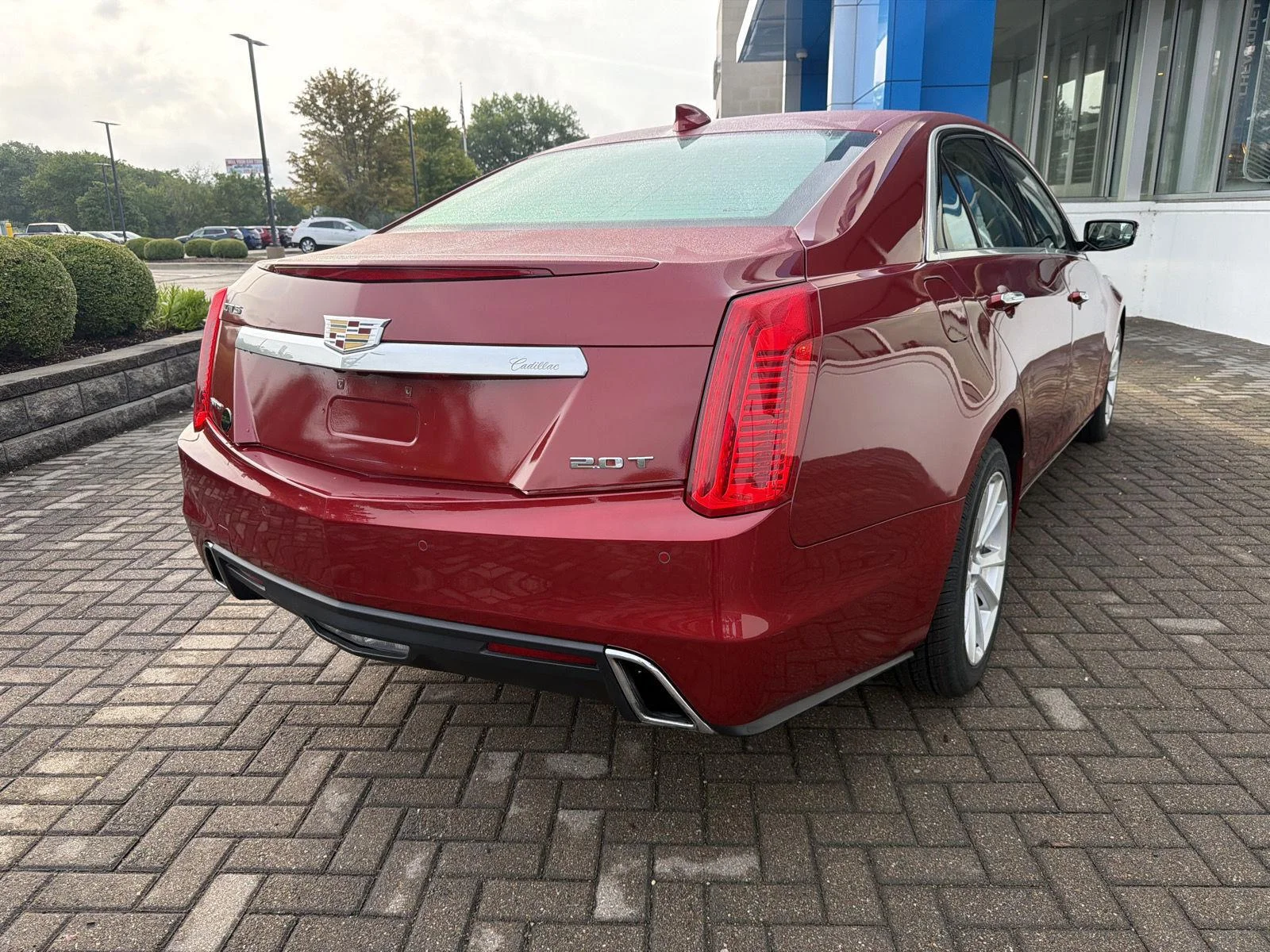 Used 2018 Red Obsession Tintcoat Cadillac AWD image 5