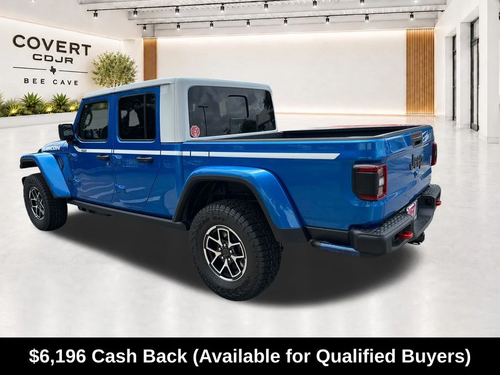 New 2026 Hydro Blue Pearlcoat Jeep Rubicon image 8