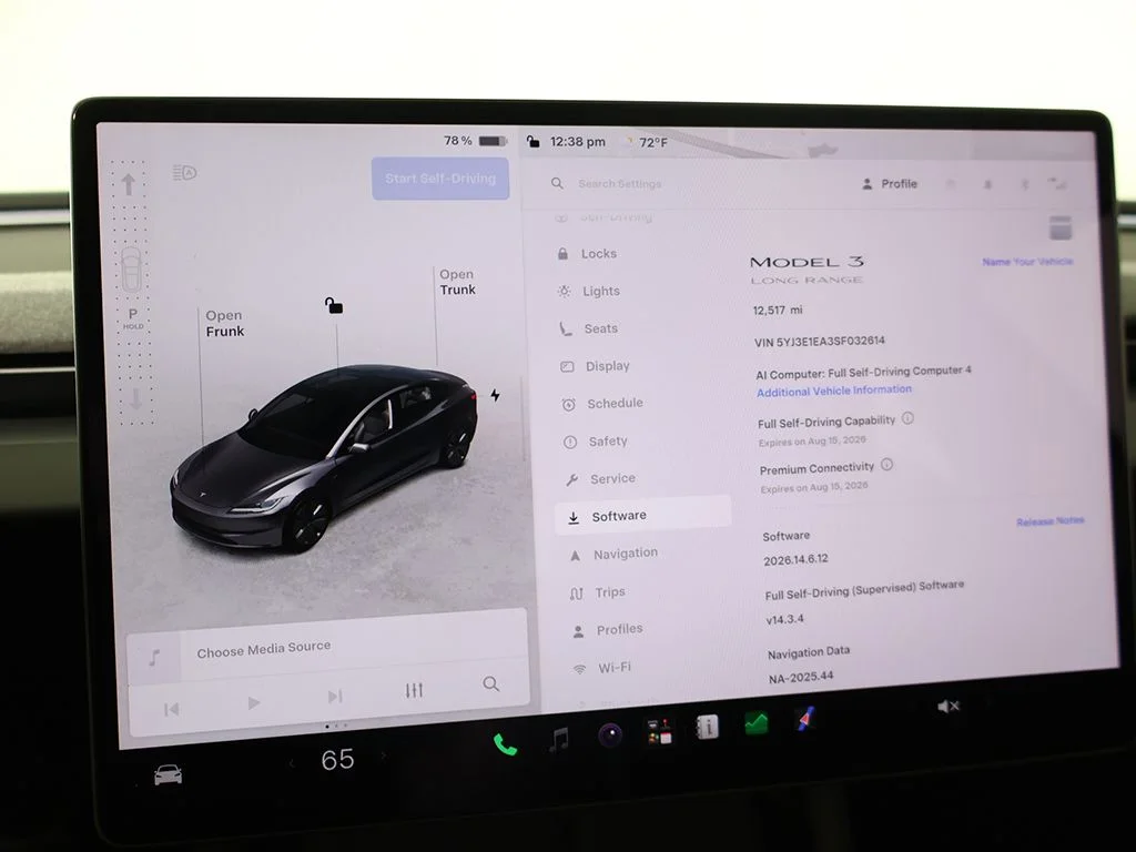 Used 2025 Stealth Gray Tesla Long Range image 48
