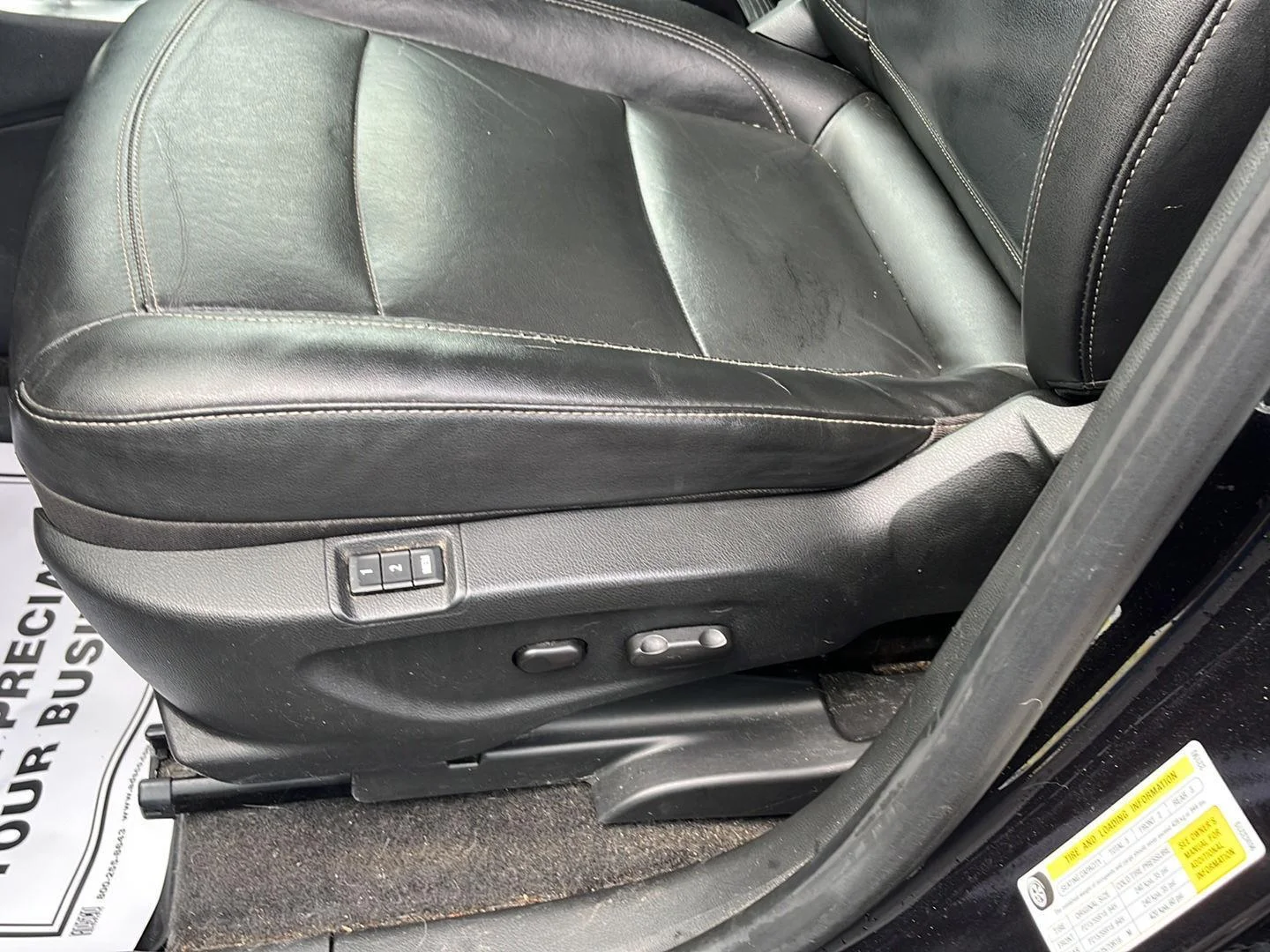 Used 2016 Includes (BT3) Dark Argent Metallic lower accent color.) Buick Leather image 24