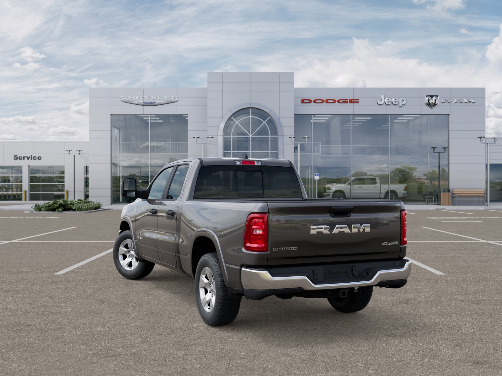 New 2025 Granite Crystal Metallic Clear-Coat Exterior Paint RAM BIG HORN image 86