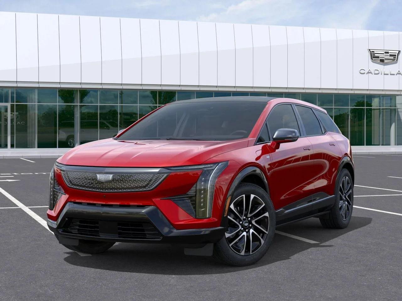 Used 2026 Radiant Red Tintcoat Cadillac Sport image 9