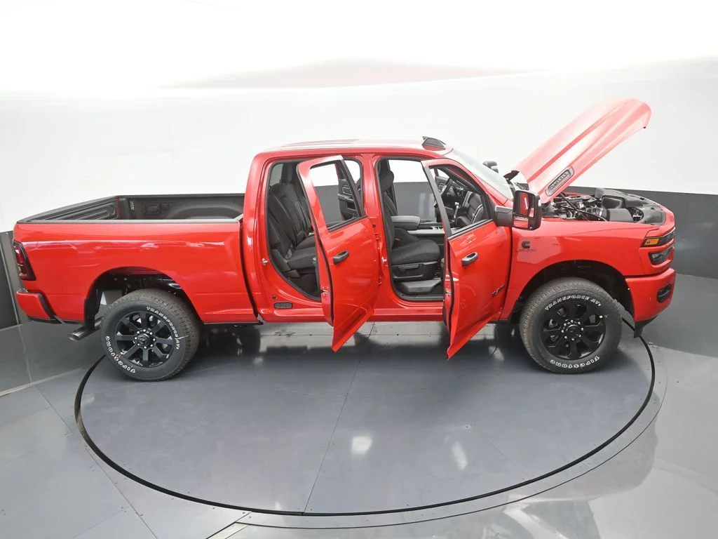 New 2026 Flame Red Clear-Coat Exterior Paint RAM Big Horn image 63