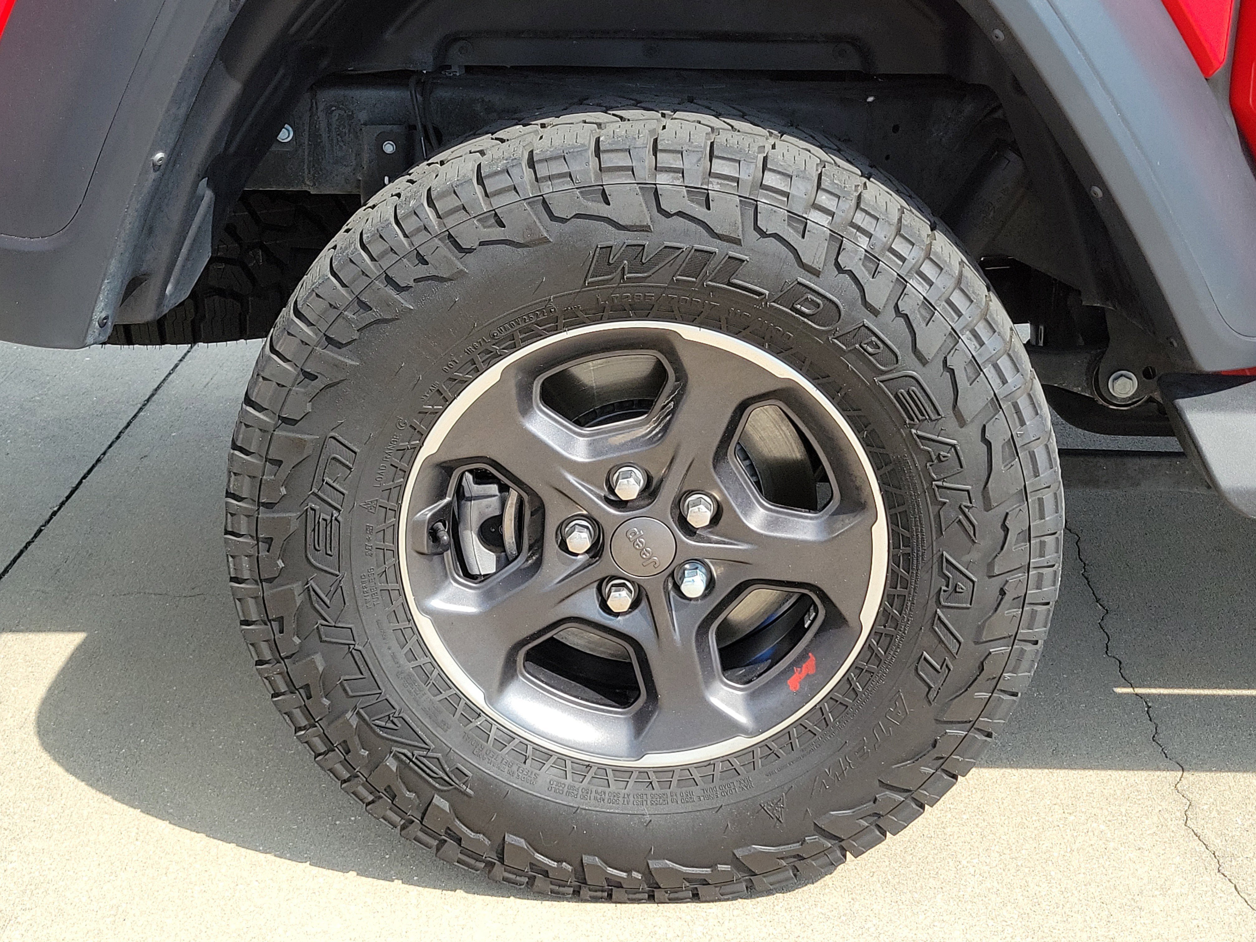 Used 2024 Firecracker Red Clearcoat Jeep Sport image 8