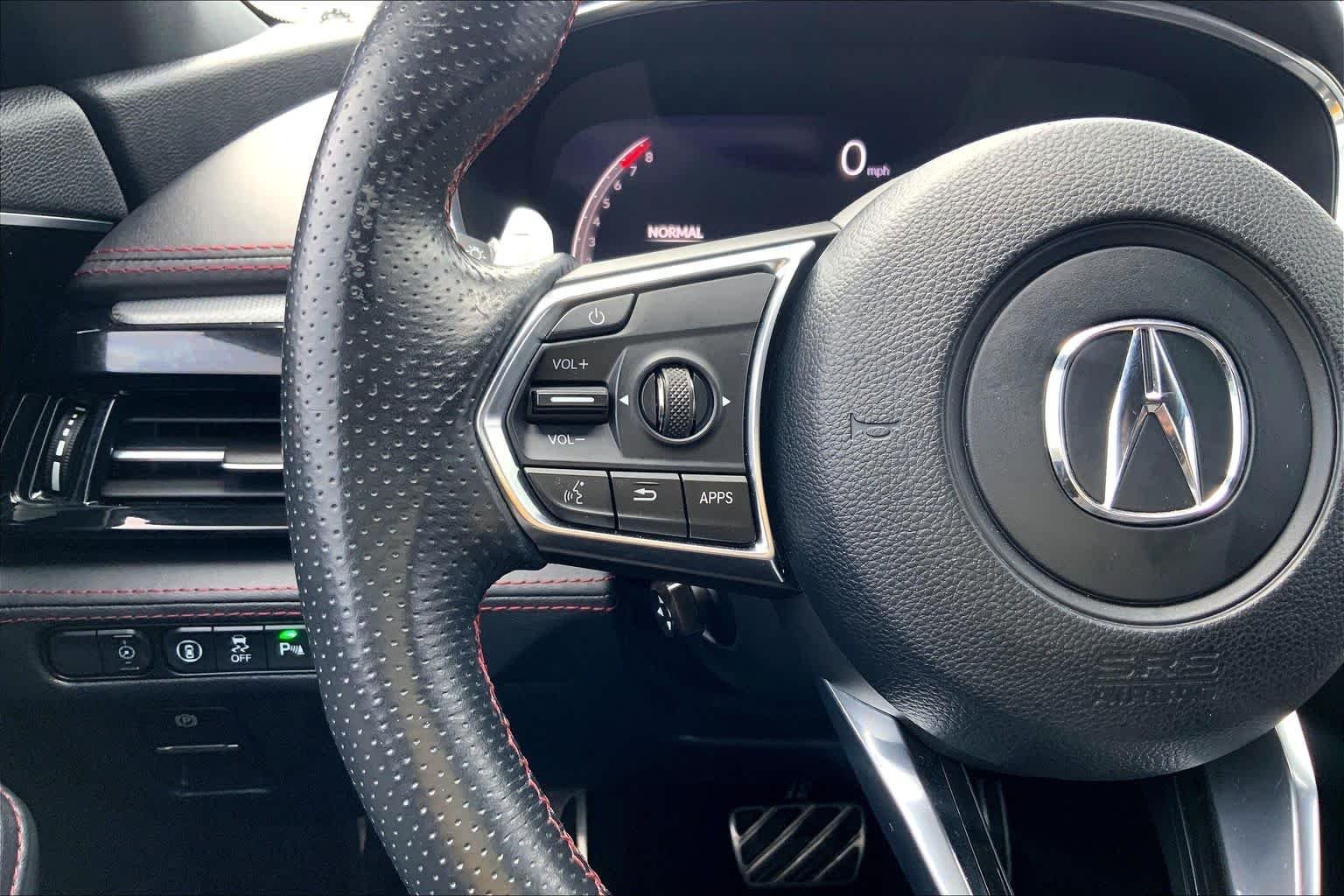 Used 2022 Platinum White Pearl Acura w/A-Spec Package image 24