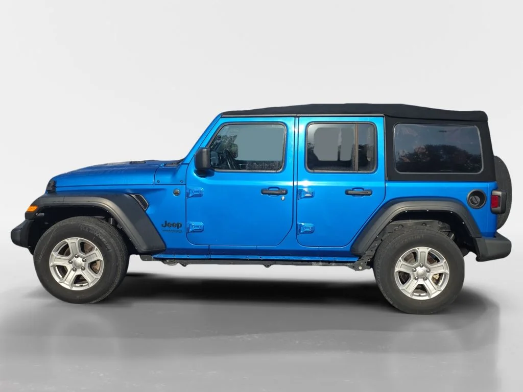 Used 2022 Blue Jeep Unlimited Sport S image 5