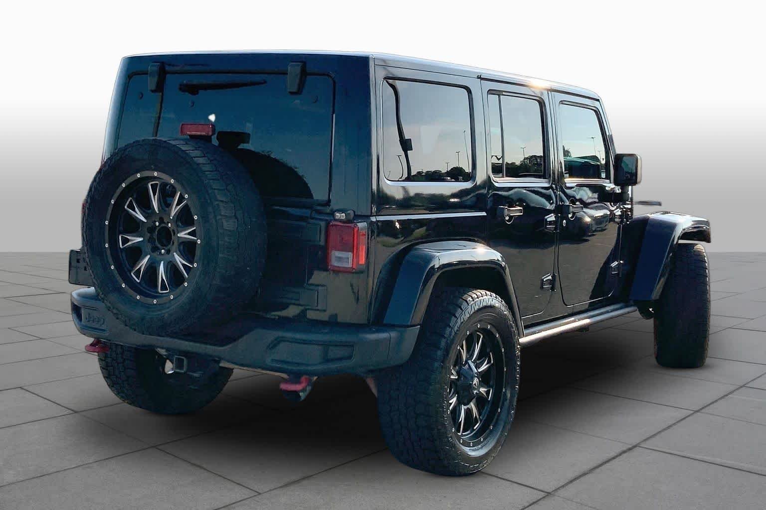 Used 2017 Black Clearcoat Jeep Rubicon Hard Rock image 11