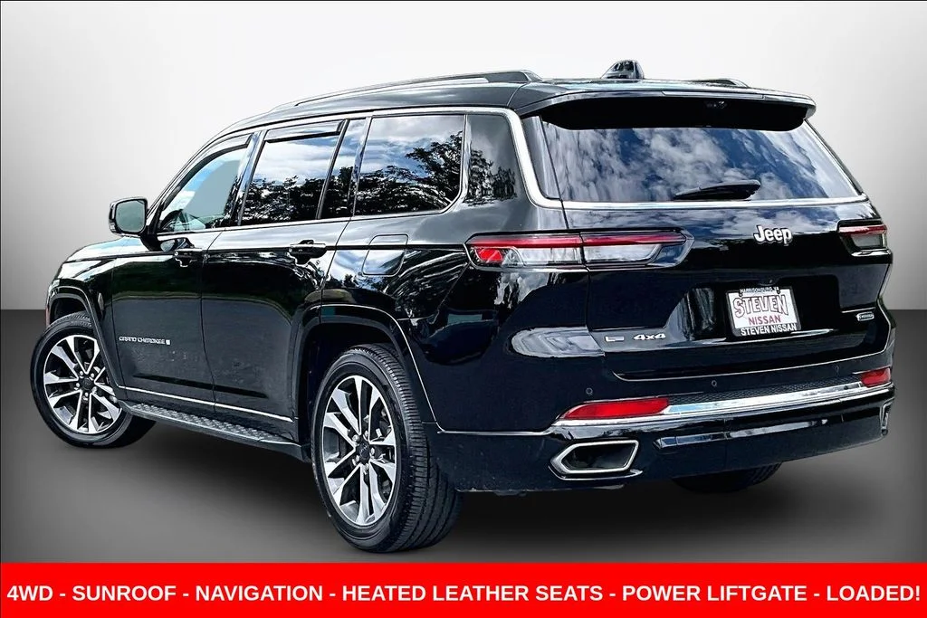 Used 2022 Black Jeep Overland image 4