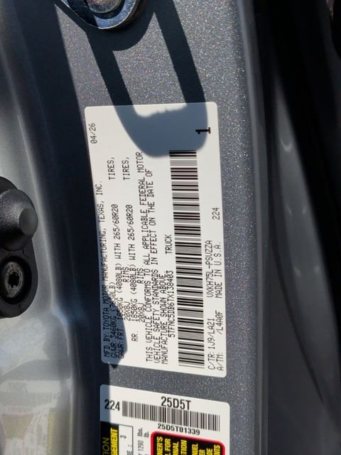 New 2026 Celestial Silver Metallic Toyota Platinum i-FORCE MAX image 40