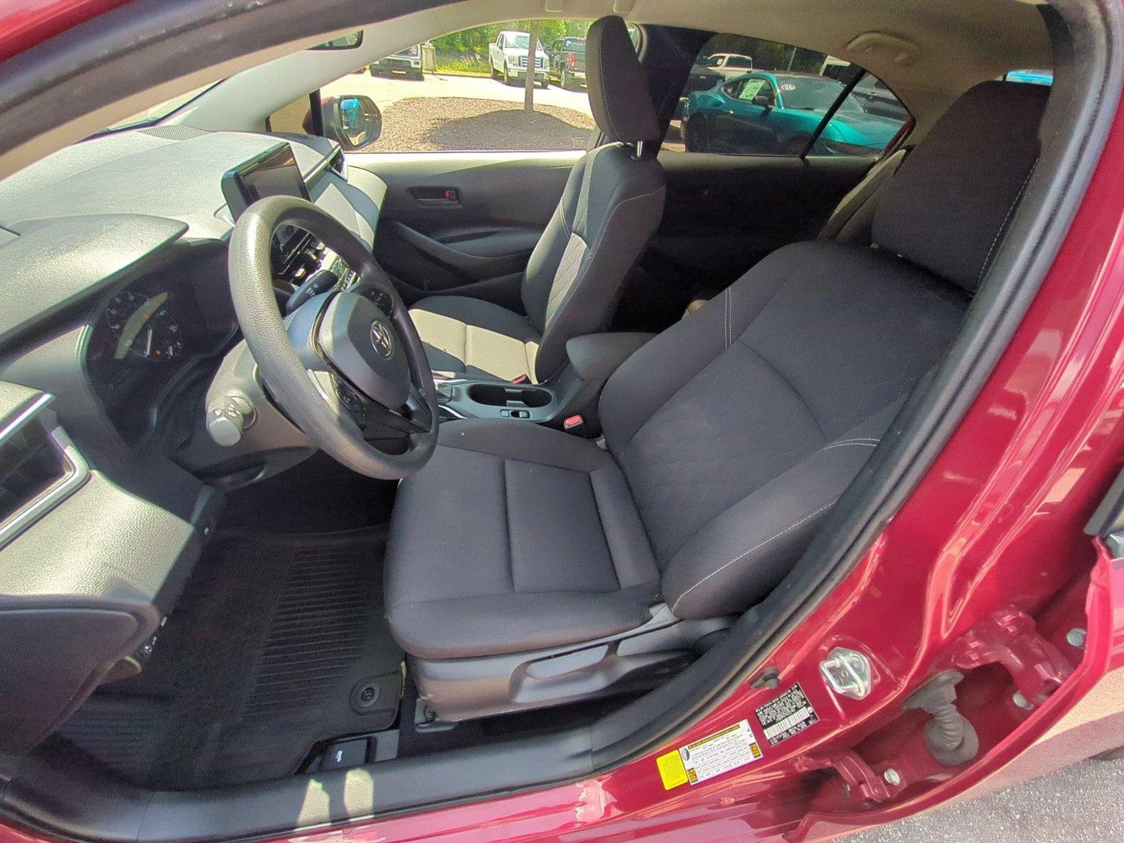 Used 2024 Ruby Flare Pearl Toyota Hybrid LE image 18