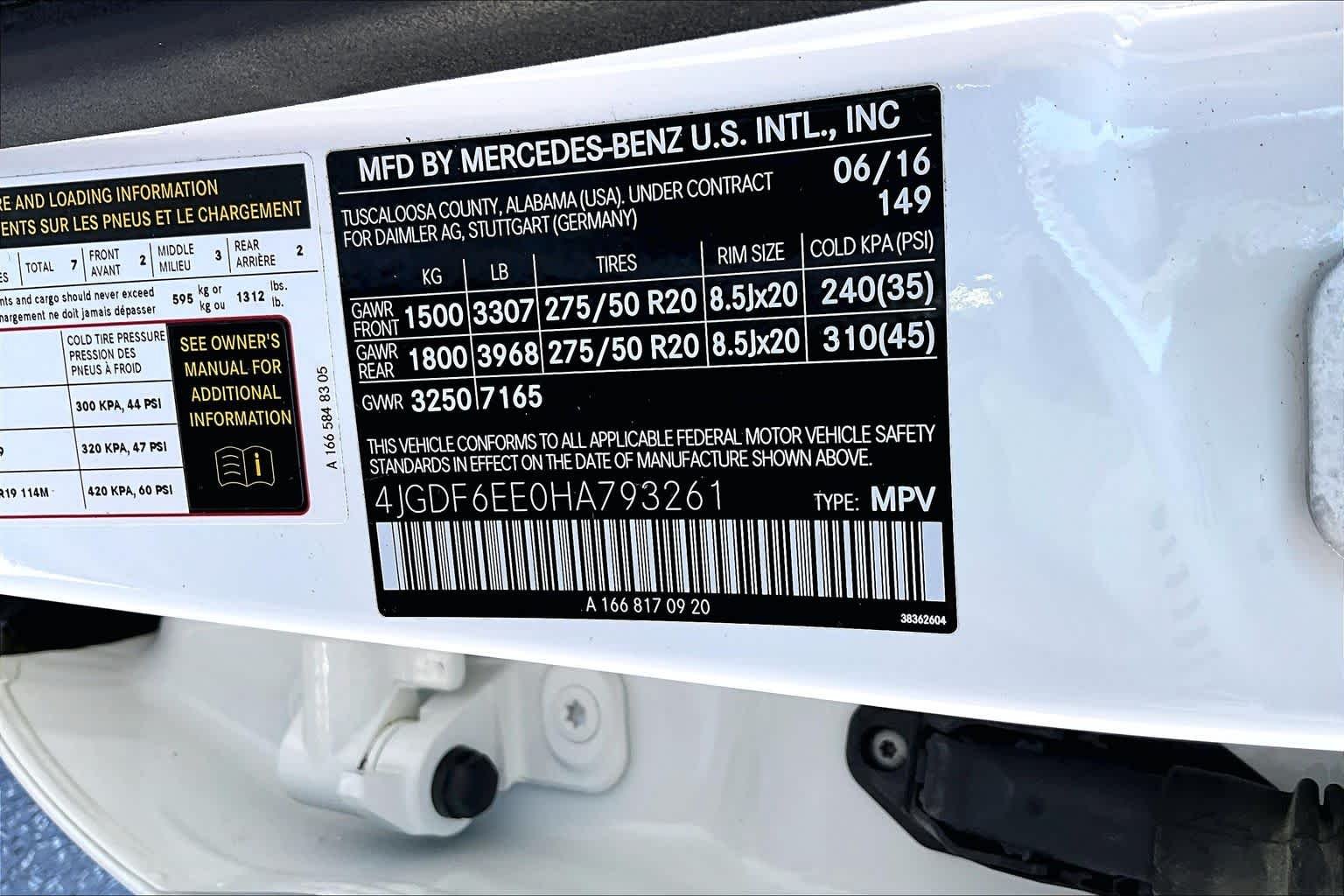 Used 2017 Polar White Mercedes-Benz GLS 450 image 33