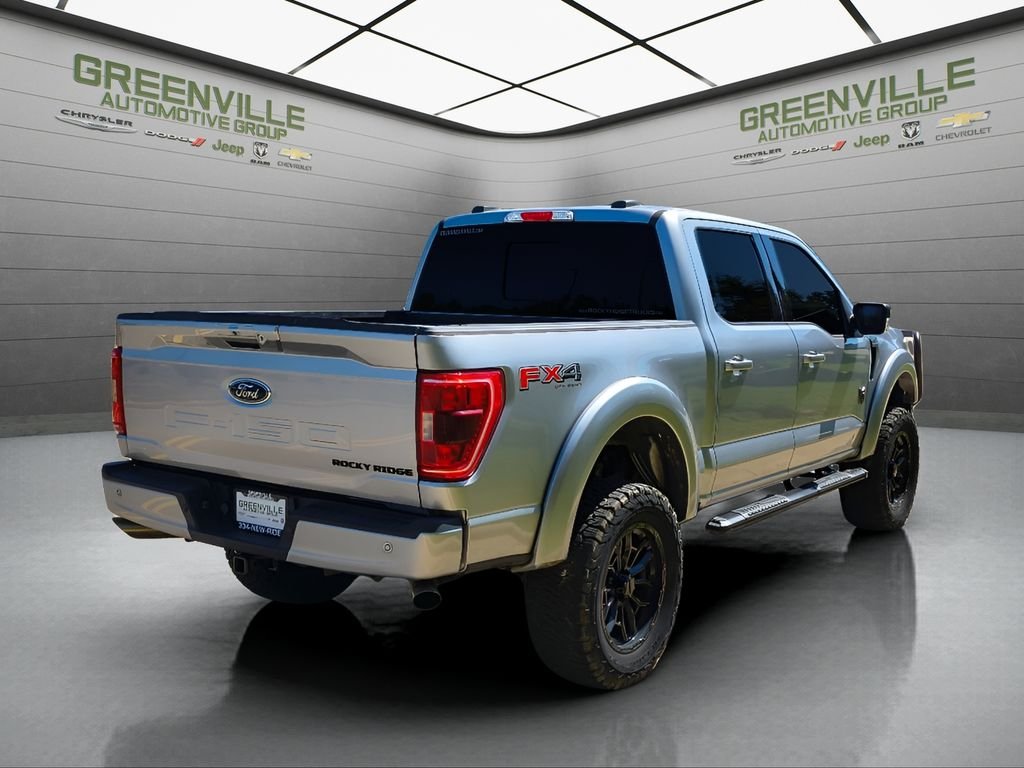 Used 2022 Iconic Silver Metallic Ford XLT image 7