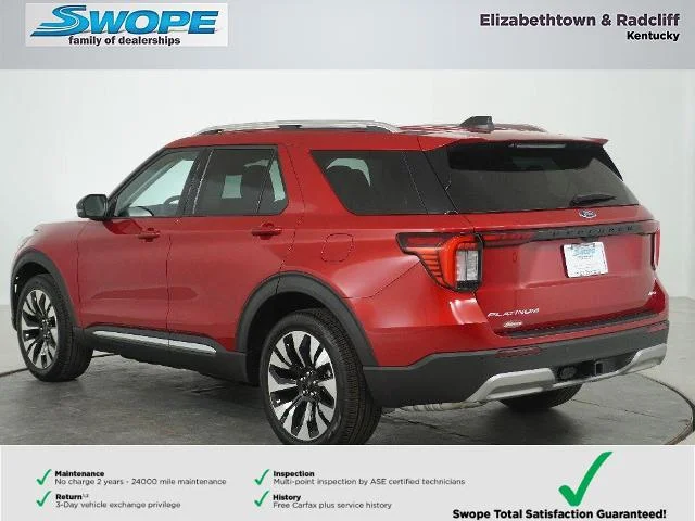 New 2026 Rapid Red Metallic Tinted Clearcoat Ford Platinum™ image 43