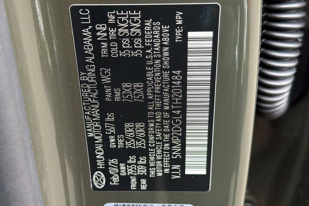 New 2026 Green Hyundai SEL AWD image 22
