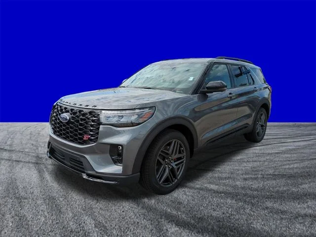 New 2026 Carbonized Gray Metallic Ford ST image 8
