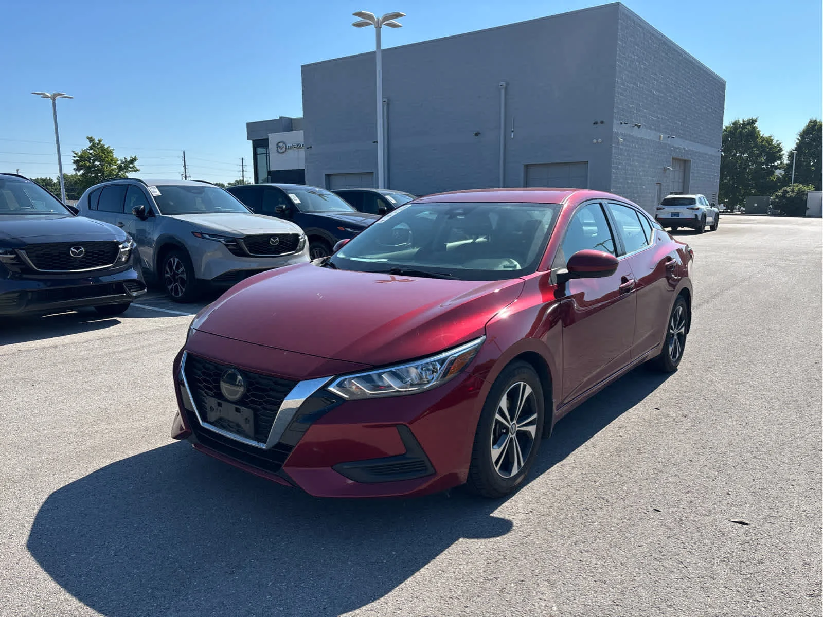 Used 2022 Nissan Sentra SV with VIN 3N1AB8CV3NY303892 for sale in Kansas City