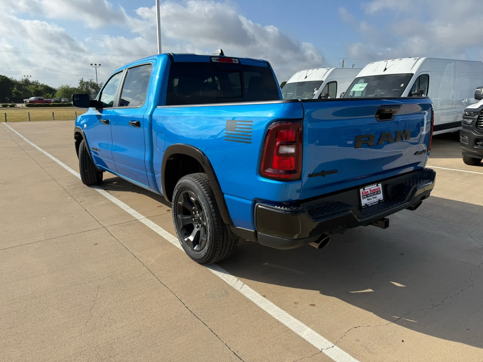 New 2026 Hydro Blue Pearlcoat Ram Lone Star image 9