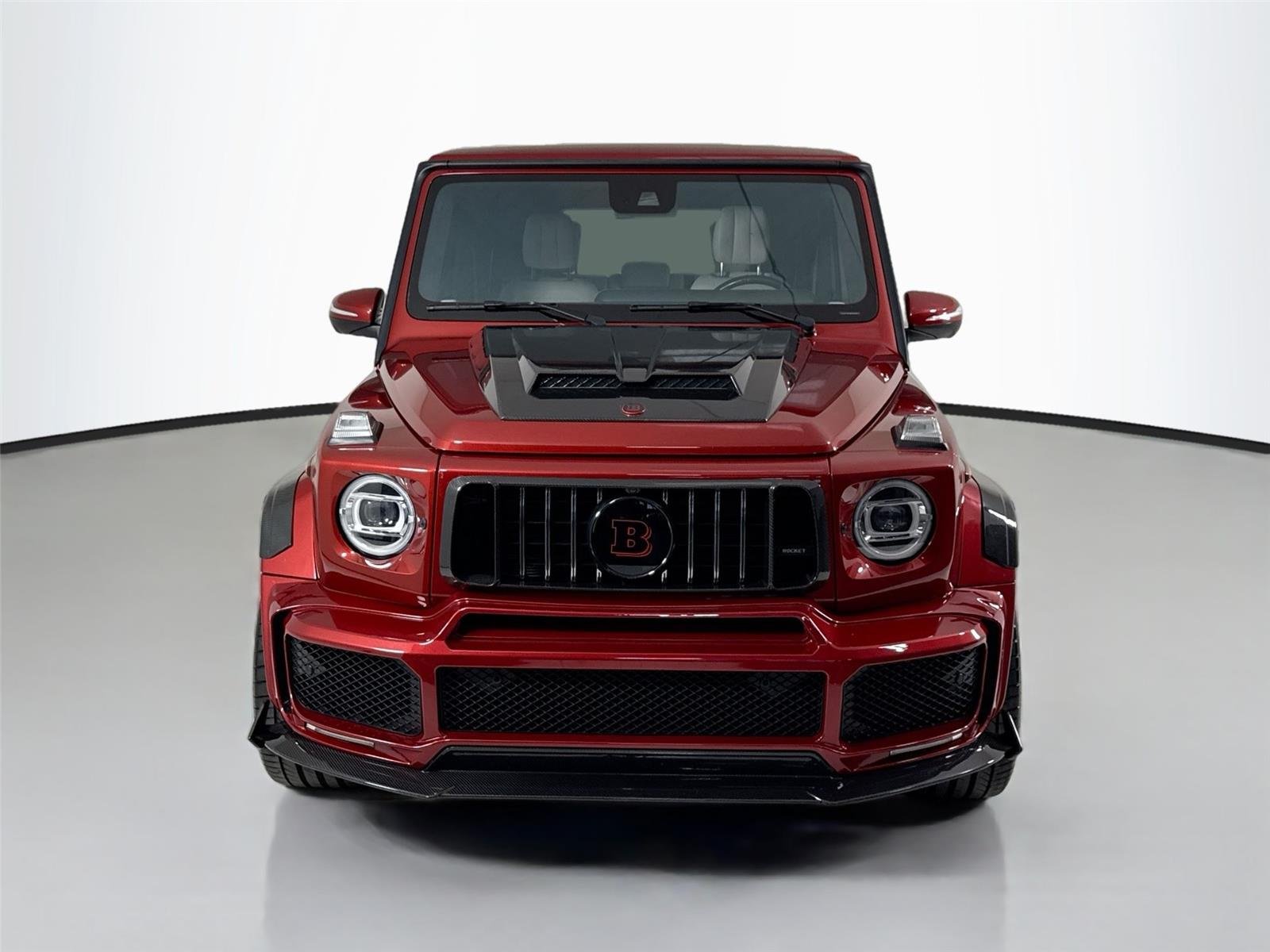 Used 2021 designo Cardinal Red Metallic Mercedes-Benz AMG® G 63 | Brabus Widebody image 11
