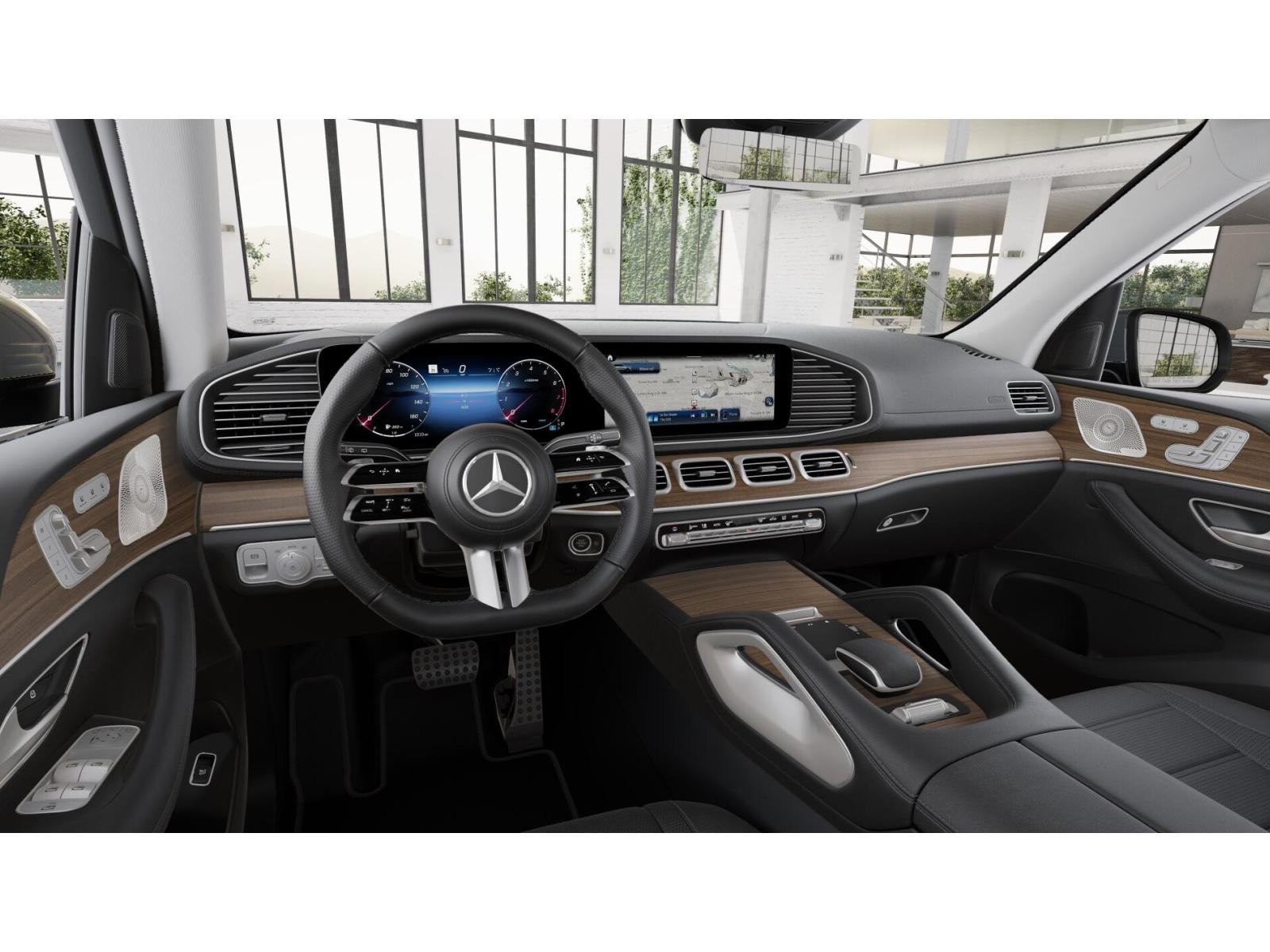 New 2026 SLNTE GRY METAL Mercedes-Benz GLS 450 image 3