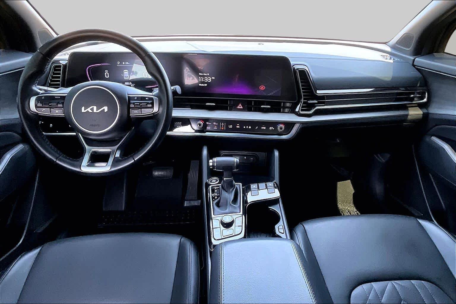 Used 2024 Ebony Black Kia X-Line image 15