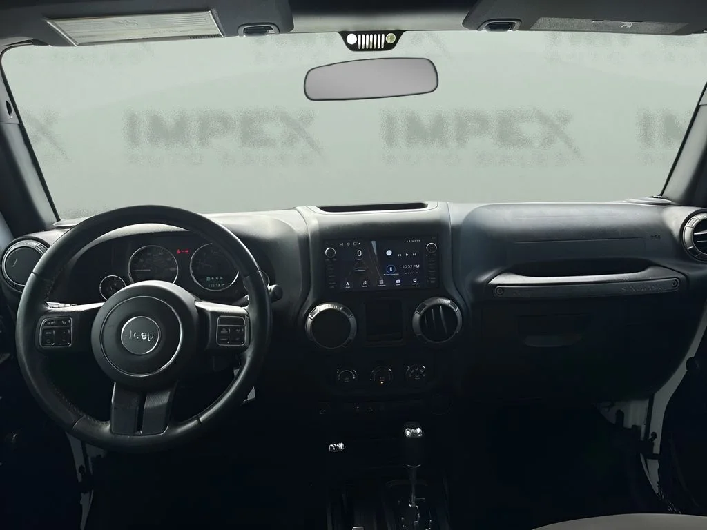 Used 2017 White Jeep Unlimited Sport image 11