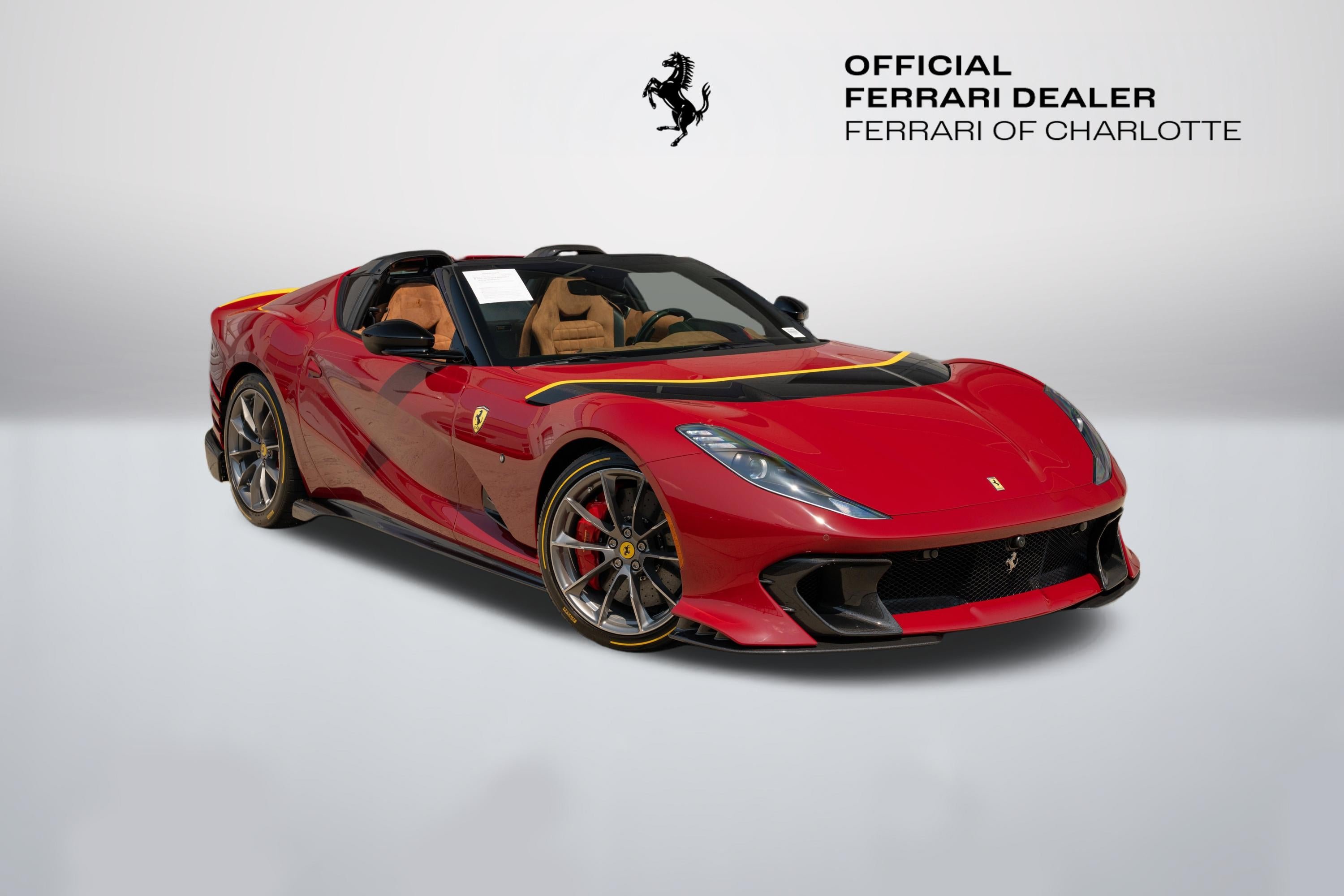 Certified Used 2024 Rosso Mugello Ferrari Aperta A image 1