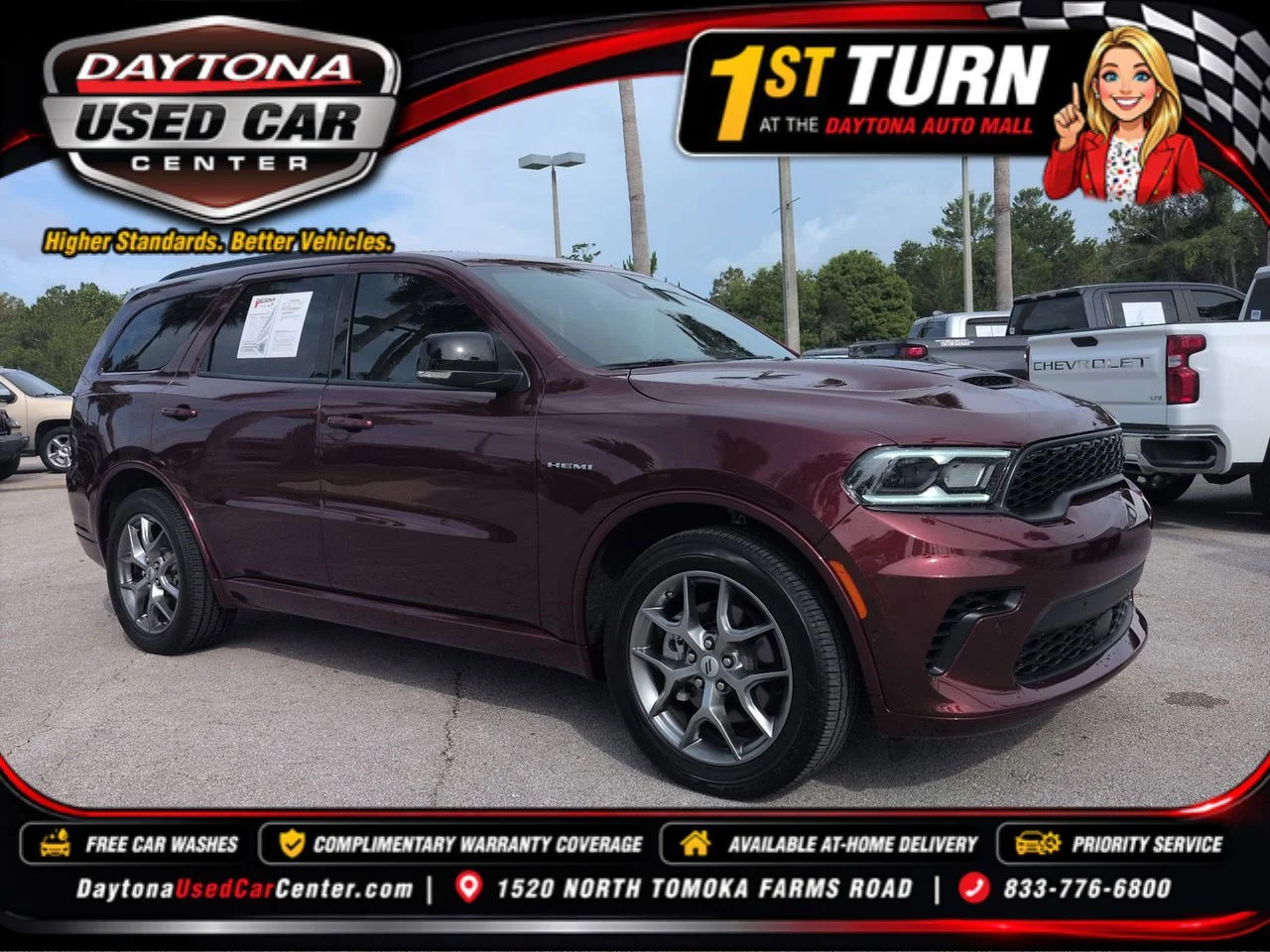 Used 2026 Red Dodge GT Premium HEMI V8 image 1