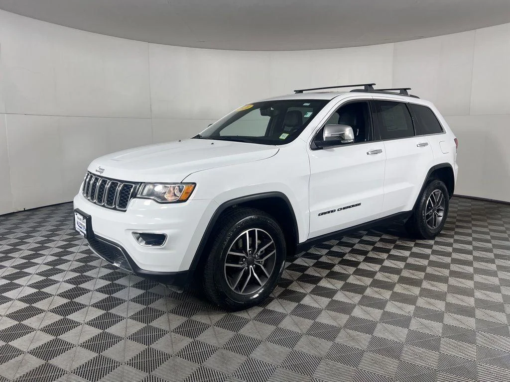 Used 2020 Bright White Clearcoat Jeep Limited image 5