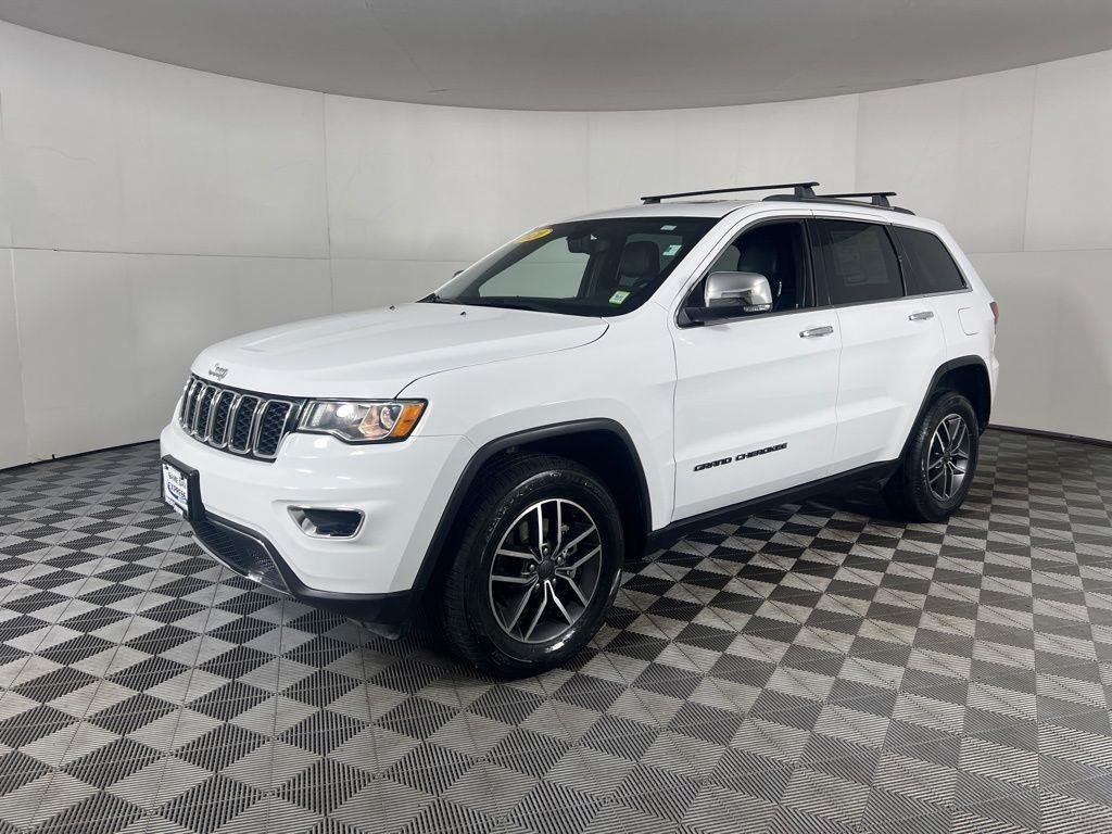 Used 2020 Bright White Clearcoat Jeep Limited image 5