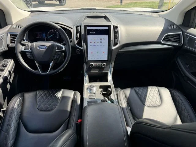 Used 2024 White Ford Titanium image 19