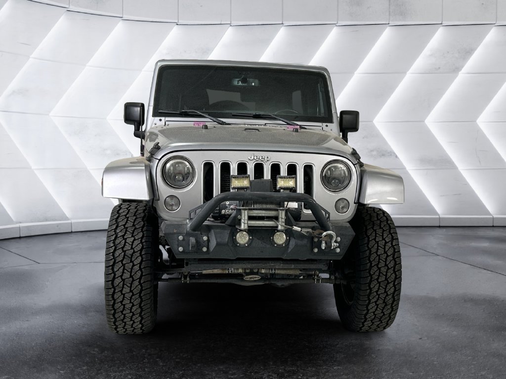 Used 2016 Silver Jeep Unlimited Sahara image 2