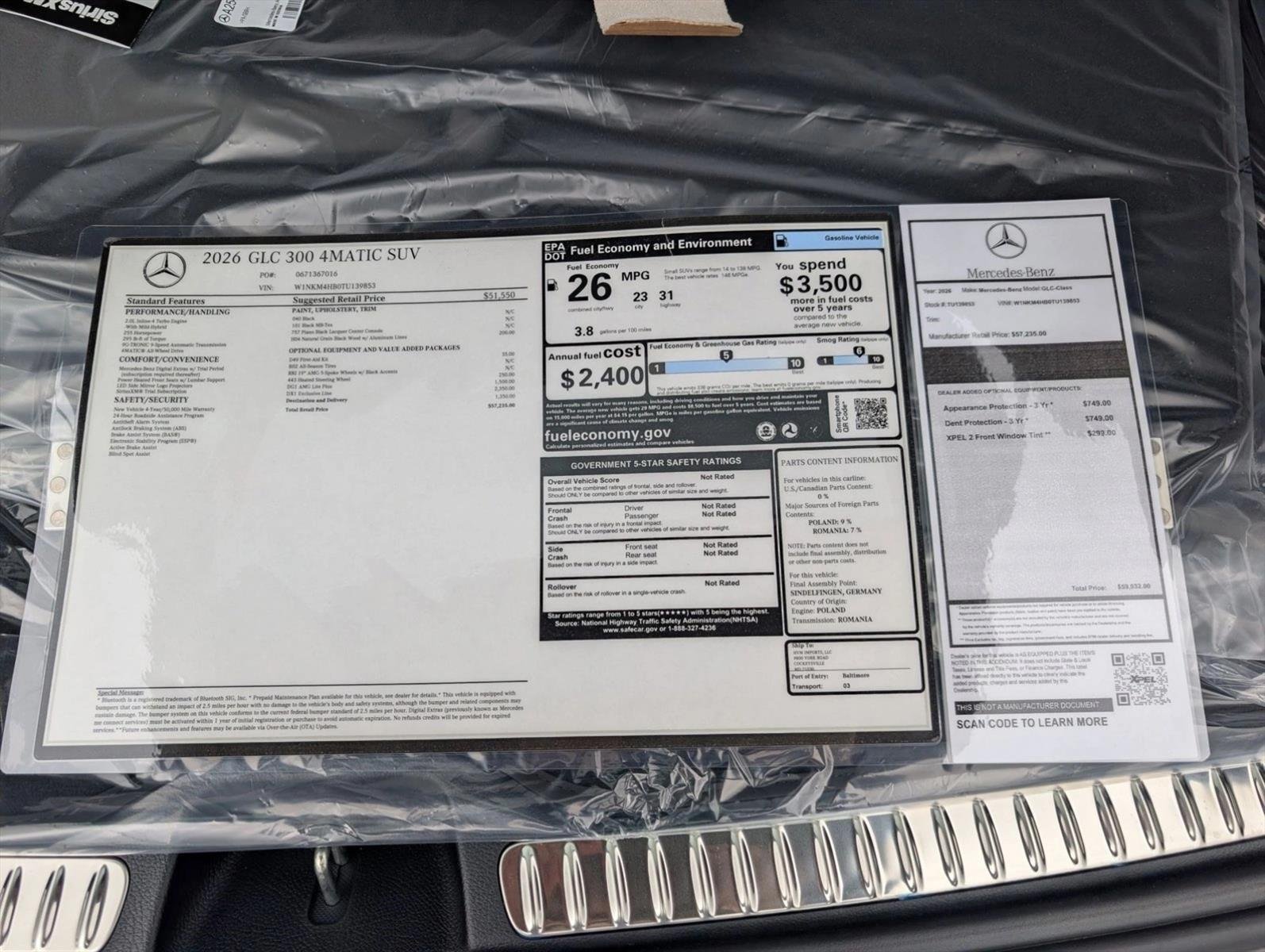 New 2026 Black Mercedes-Benz GLC300 image 18