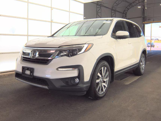 Used 2019 White Diamond Pearl Honda EX-L image 1