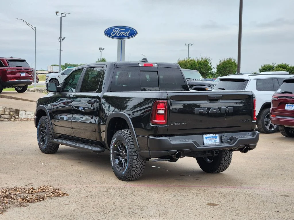 New 2026 Diamond Black Crystal Pearl-Coat Exterior Paint RAM Rebel image 3