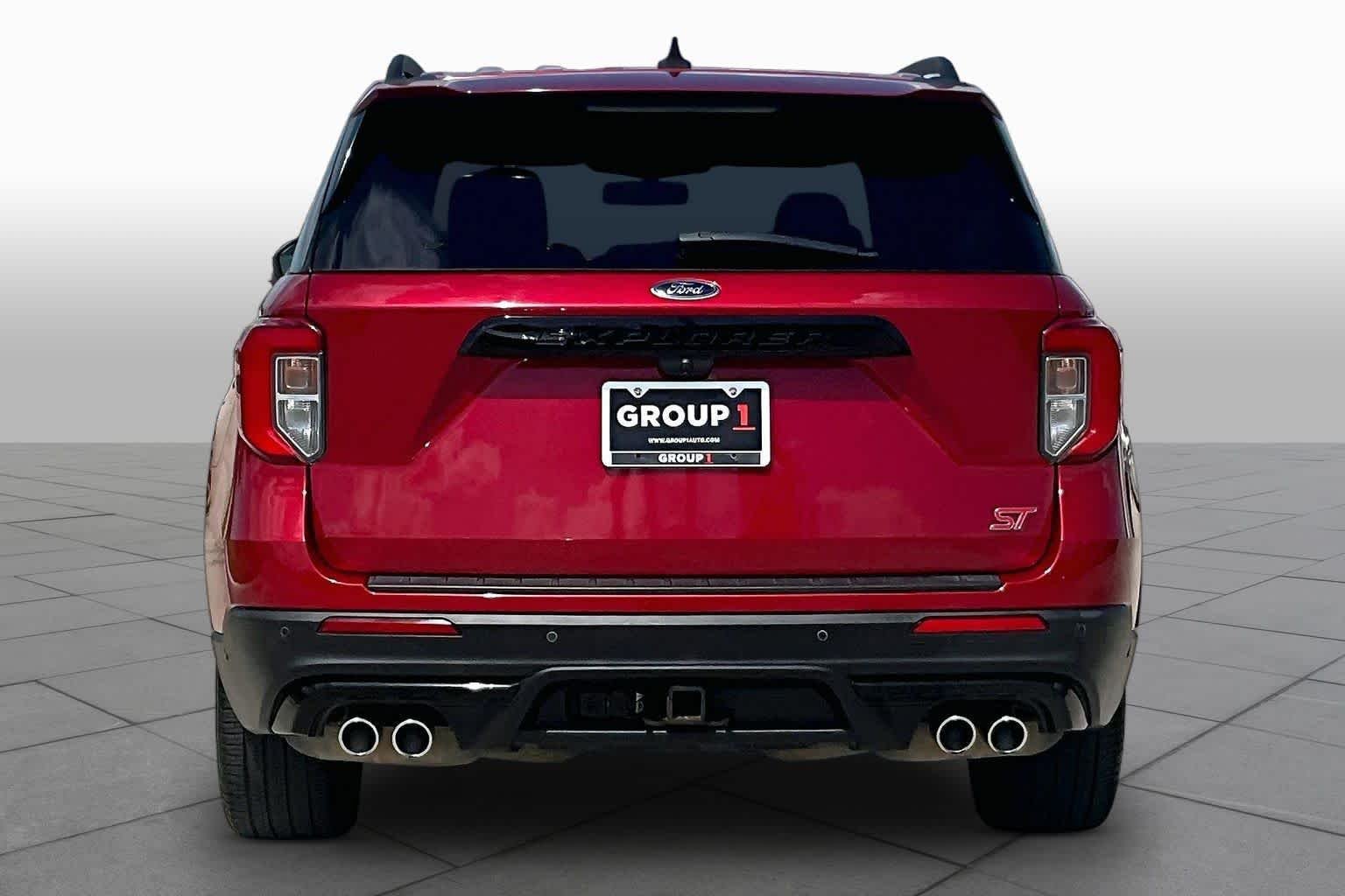 Used 2021 Rapid Red Metallic Tinted Clearcoat Ford ST image 4
