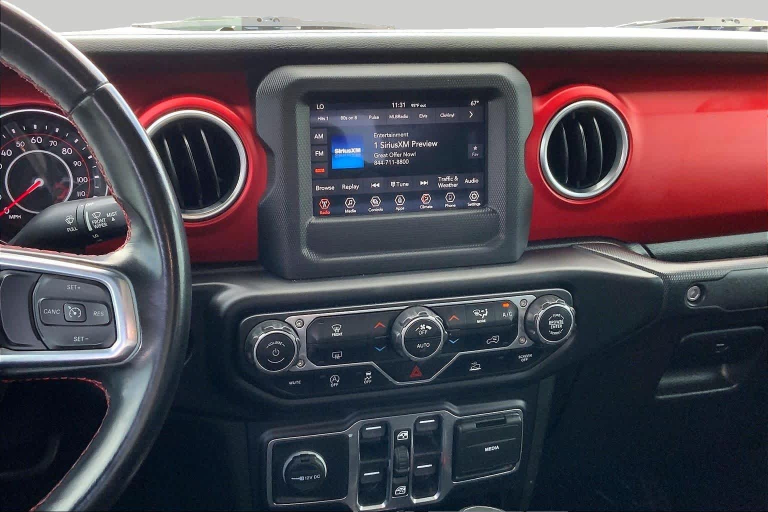 Used 2021 Granite Crystal Metallic Clearcoat Jeep Rubicon image 7