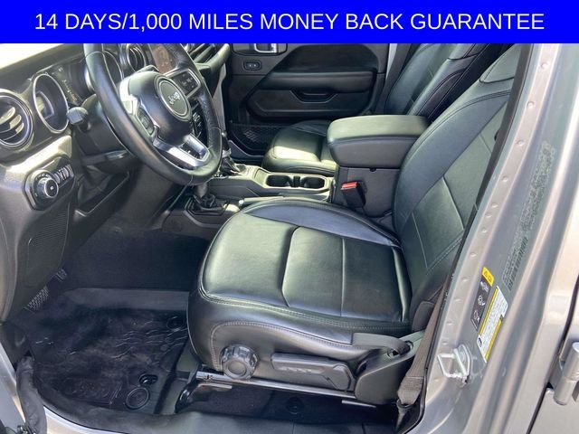 Certified Used 2021 Billet Silver Clearcoat Metallic Jeep Unlimited Sahara Altitude image 11