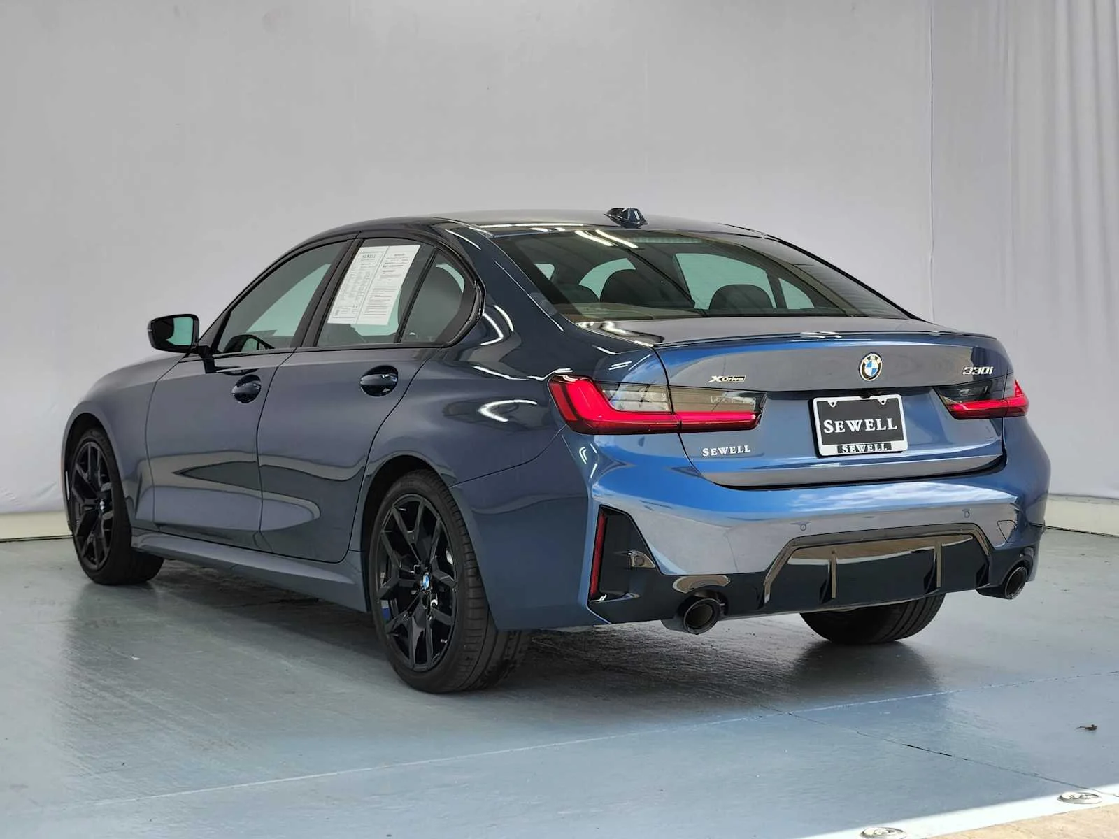 Certified Used 2026 Arctic Race Blue metallic BMW 330i NA xDrive image 3