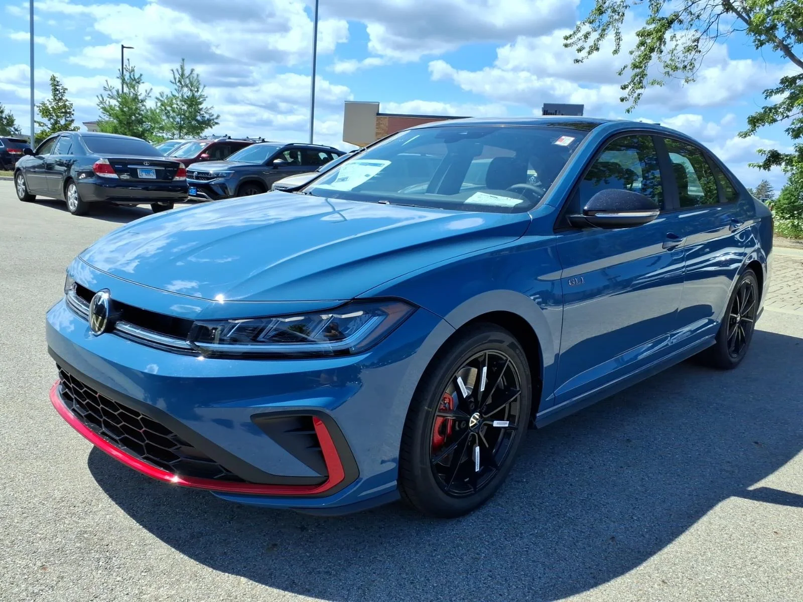 New 2026 Monterey Blue W/Deep Black Roof Volkswagen AUTOBAHN MANUAL image 2